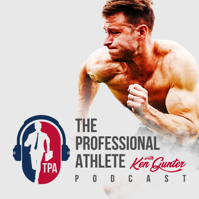 Kansikuva näyttelystä The Professional Athlete Podcast with Ken Gunter