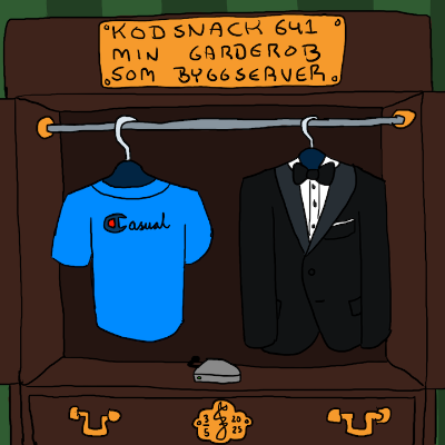 episode Kodsnack 641 - Min garderob som byggserver, med Fredrik Eriksson och Kristian Ivarsson artwork