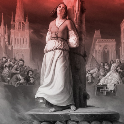 Muerte entre llamas: Juana de Arco en la hoguera