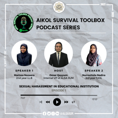 episode Episode 1: Sexual Harassment in Educational Institution artwork