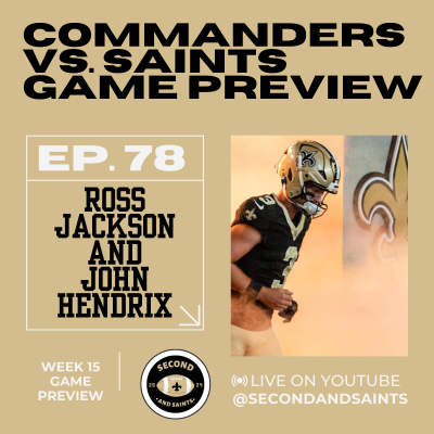 episode Saints Week 15 Game Preview vs. Commanders: Can Jake Haener Help Pull Off An Upset? artwork