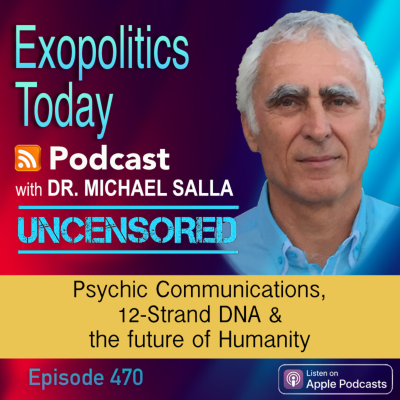 episode Psychic Communications, 12-Strand DNA and the future of Humanity artwork
