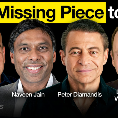 episode Our Updated AGI Timeline, 57% Job Automation Risk, and Solving the US Debt Crisis w/ Naveen Jain, Salim Ismail & Alexander Wisner-Gross | EP #212 artwork