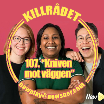 episode 107. "Kniven mot väggen" artwork