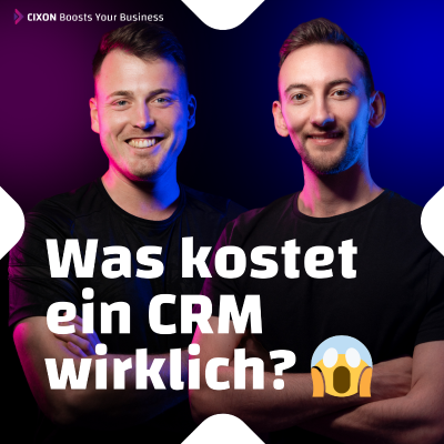 episode Was kostet ein CRM wirklich? ROI & Effizienz-Potenziale im Blick! | Ep. #039 artwork