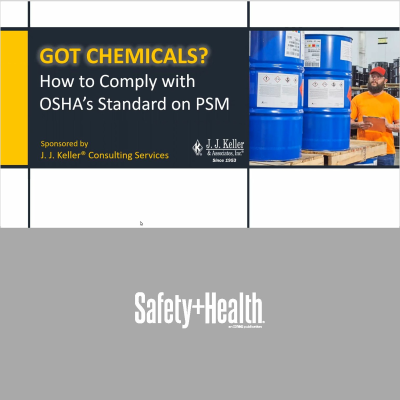 episode Got Chemicals? How to Comply with OSHA’s Standard on PSM artwork