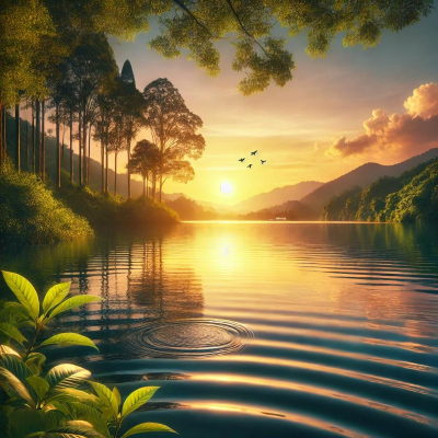 episode Serenidad junto al lago: una inmersión para calmar la mente artwork