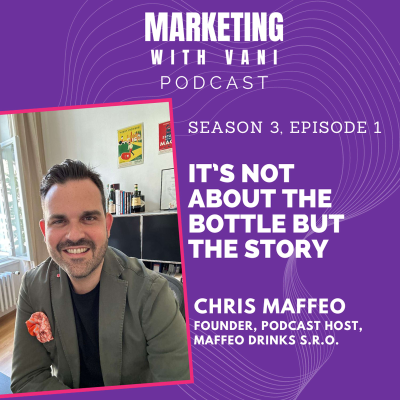 episode Mixing spirits and strategies: Chris Maffeo's brew for branding | Chris Maffeo @Maffeo Drinks (S3, #E1) artwork