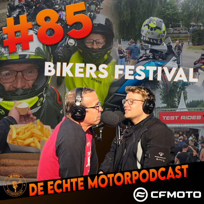 episode #85: met CFMoto op Spa-Francorchamps bij het Bikers Festival artwork