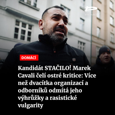 episode Kandidát STAČILO! Marek Cavali čelí ostré kritice: Více než dvacítka organizací a odborníků odmítá jeho výhrůžky a rasistické vulgarity artwork