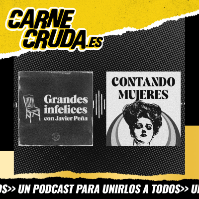 episode Contando infelices: escritores con vidas de novela (CARNE CRUDA #1471) artwork