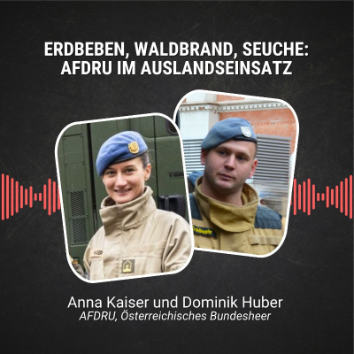 episode #89: Erdbeben, Waldbrand, Seuche: AFDRU im Auslandseinsatz artwork