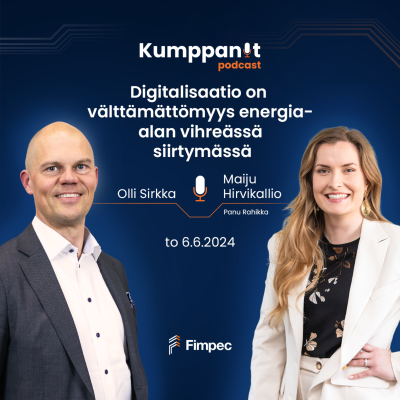 episode Digitalisaatio on välttämättömyys energia-alan vihreässä siirtymässä – vieraana Olli Sirkka artwork