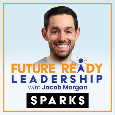 episode Sparks: Think Like a Futurist: Making a Future-Ready Organization Through Scenario Thinking and AI artwork