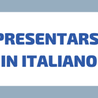 episode Formule per Presentarsi in Italiano – Livello Avanzato artwork