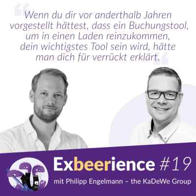 episode Exbeerience mit Philipp Engelmann von The KaDeWe Group artwork