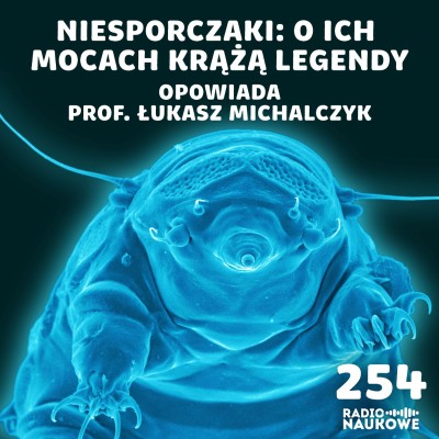 episode #254 Niesporczaki – twardziele mikroświata, naginający zasady biologii | prof. Łukasz Michalczyk artwork