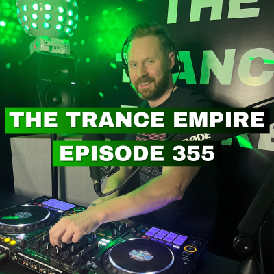 episode THE TRANCE EMPIRE episode 355 with Rodman artwork