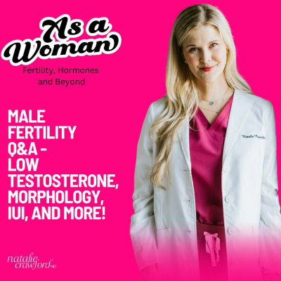 episode Male Fertility Q&A - Low Testosterone, IUI, Morphology, and more! artwork