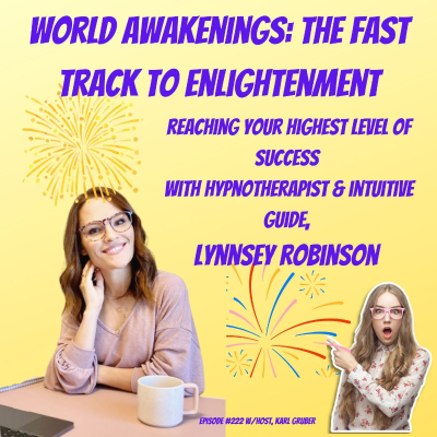 episode Reaching Your Highest Level of Success with Hypnotherapist & Intuitive Guide, Lynnsey Robinson artwork