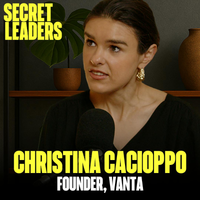 episode Lessons From A Female Billionaire Business Founder |Christina Cacioppo, Vanta artwork