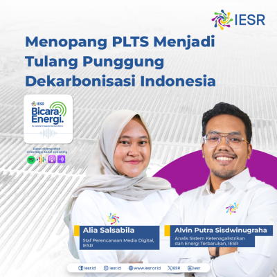 episode Menopang PLTS Menjadi Tulang Punggung Dekarbonisasi Indonesia artwork