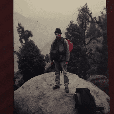 episode Reagan's mountaineering tales: Butter chicken, a giant spider, a haunted well and an avalanche artwork