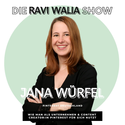 episode Jana Würfel, Pinterest Deutschland: wie man als Unternehmen & Content Creator:in Pinterest für sich nutzt artwork
