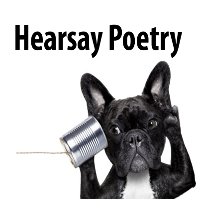 episode Hearsay Poetry FB LIVE - Quarantine Edition with Jack Schultz artwork