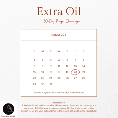 episode Extra Oil Day 20: Keep on Asking artwork