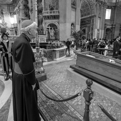 episode Cardinal prepares for the funeral of Pope Francis artwork