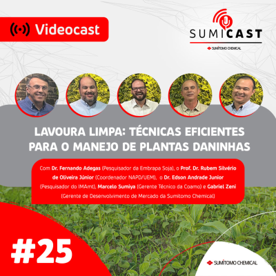 episode Sumicast #25 - Lavoura Limpa: técnicas eficientes para o manejo de plantas daninhas artwork