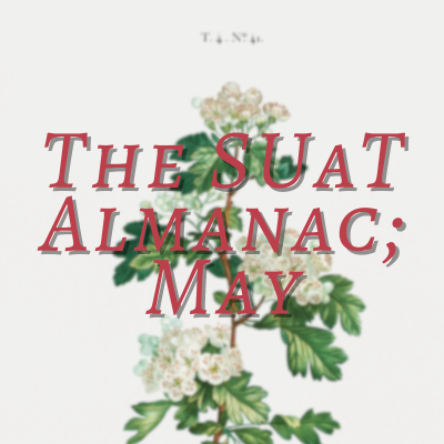 episode The Sat Upon a Toadstool Almanac; May 2025 artwork