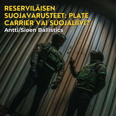 episode Reserviläisen suojavarusteet: Plate Carrier vai suojaliivi? artwork