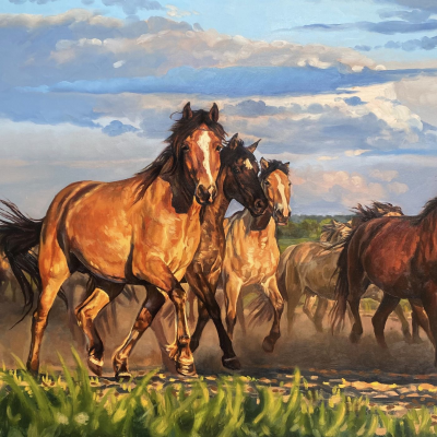 episode Ep. 089: How Taking a Step Back Can Move You Forward with Prominent Equine Artist Sarah Dean artwork