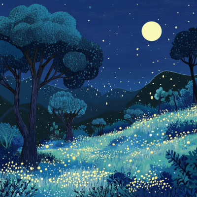 episode Midnight Meadow Breeze and Deep Sleep Tones artwork