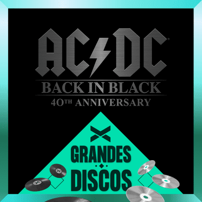 episode BACK IN BLACK 40 aniversario - AC/DC artwork