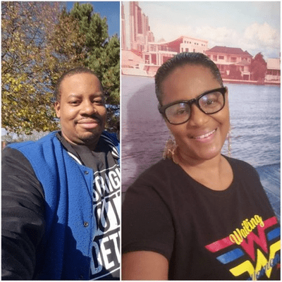 Cover image of show "What the Bucks" with host Eric Buckner and Dr. Marla Buckner Cline Facey