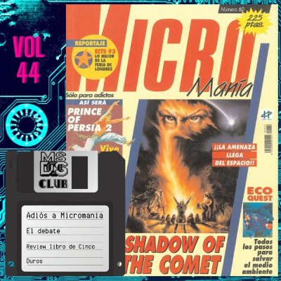 episode MS-DOS CLUB – Vol 44 – Adiós a Micromania con Nexus 7 y RM30. artwork