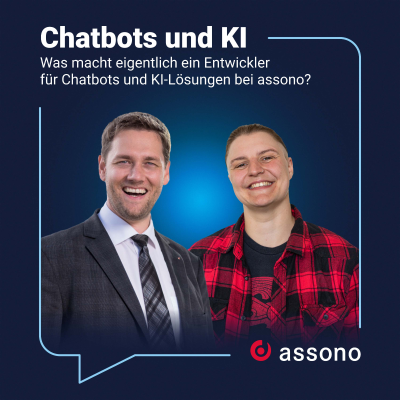 episode Was macht eigentlich ein Entwickler für Chatbots und KI-Lösungen bei assono? artwork