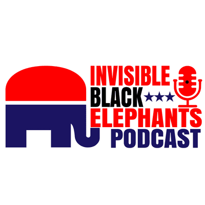 Kansikuva näyttelystä Invisible Black Elephants Podcast