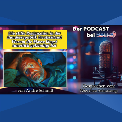 episode "Die stille Resignation in der Bundesrepublik Deutschland. Warum die Masse längst innerlich gekündigt hat" - von Andrè Schmitt artwork