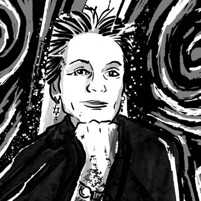 episode Teseracto Podcast - E13T4 - Laurie, arte y el bardo artwork