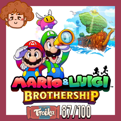 episode Sander anmelder Mario & Luigi: Brothership artwork