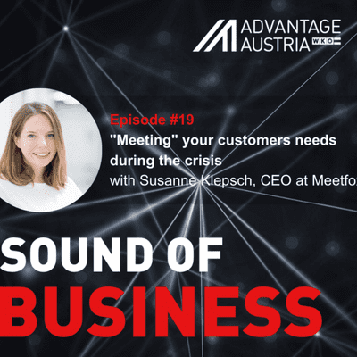 episode #19 "Meeting" your customers' needs during the crisis with Susanne Klepsch, CEO at Meetfox artwork