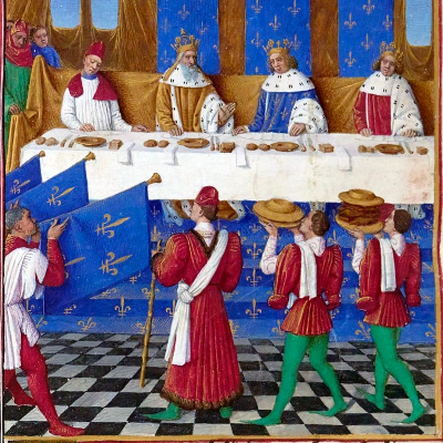 Así eran los espectaculares banquetes de la Edad Media