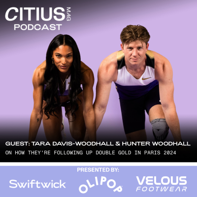 episode Tara Davis-Woodhall And Hunter Woodhall On Following Up Their Double Golds From Paris 2024 + Signing With Nike artwork