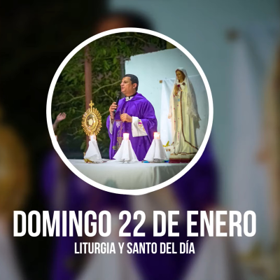 episode DOMINGO 22 DE ENERO (Liturgia y Santo del Día) - Padre Bernardo Moncada artwork