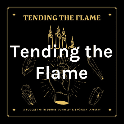 episode 13. Interview with Treacy O'Connor on the St Brigid's Day Campaign, her spiritual journey, falling apart and Tending Brighíd's Flame artwork