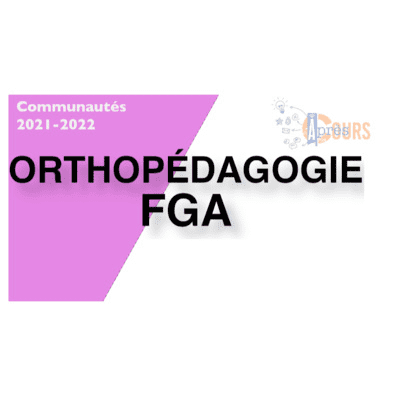 episode Communauté orthopédagogie en FGA, 21 septembre 2021 artwork